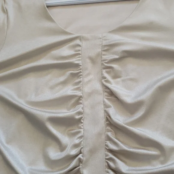 Beige Blouse - Picture 9 of 11